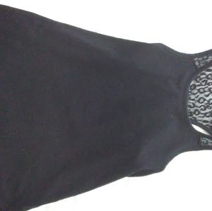 Black tank top